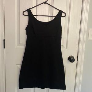 New York & Company Black Cotton Dress